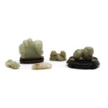 A collection of Chinese jade,