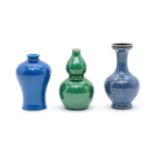 A collection of three Chinese vases