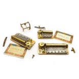 Three Swiss Reuge musical box movements,