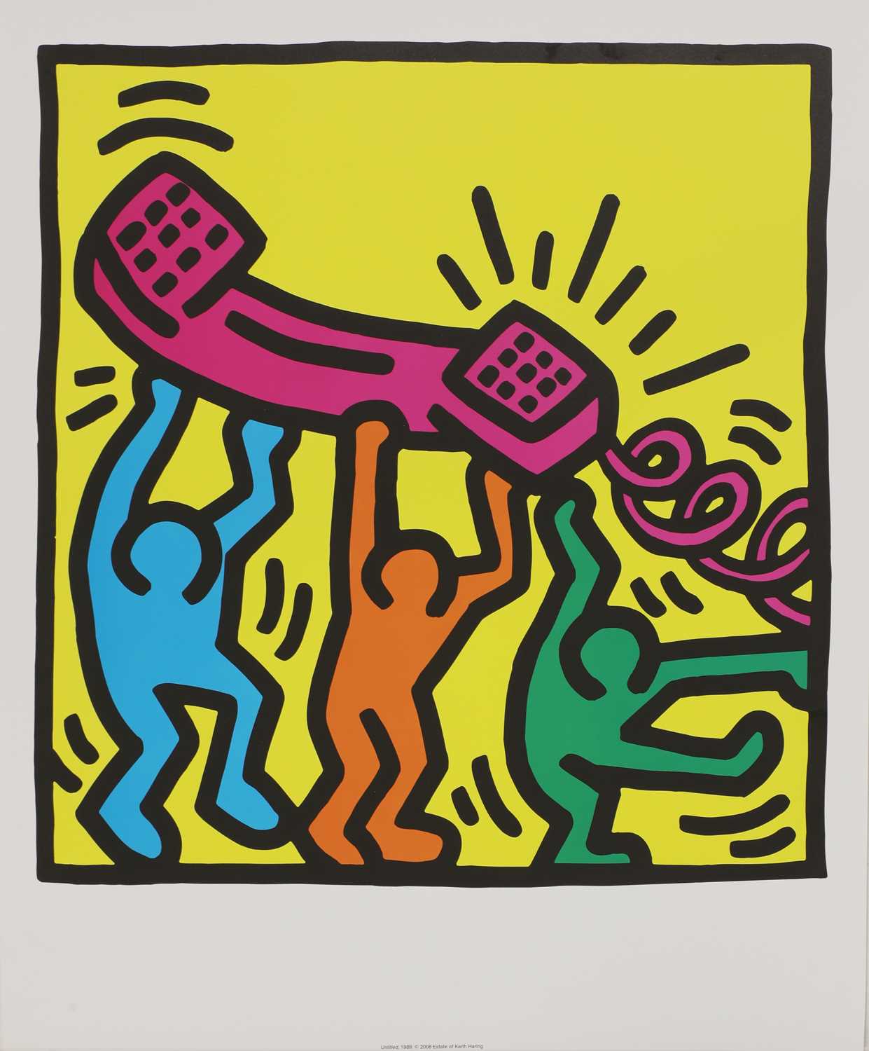 After Roy Lichtenstein / After Keith Haring - Image 6 of 8
