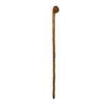 A Japanese hardwood walking stick