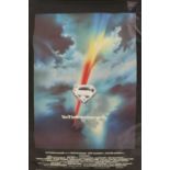 A Superman Quad film poster,