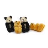 Two Schuco miniature teddy bears,