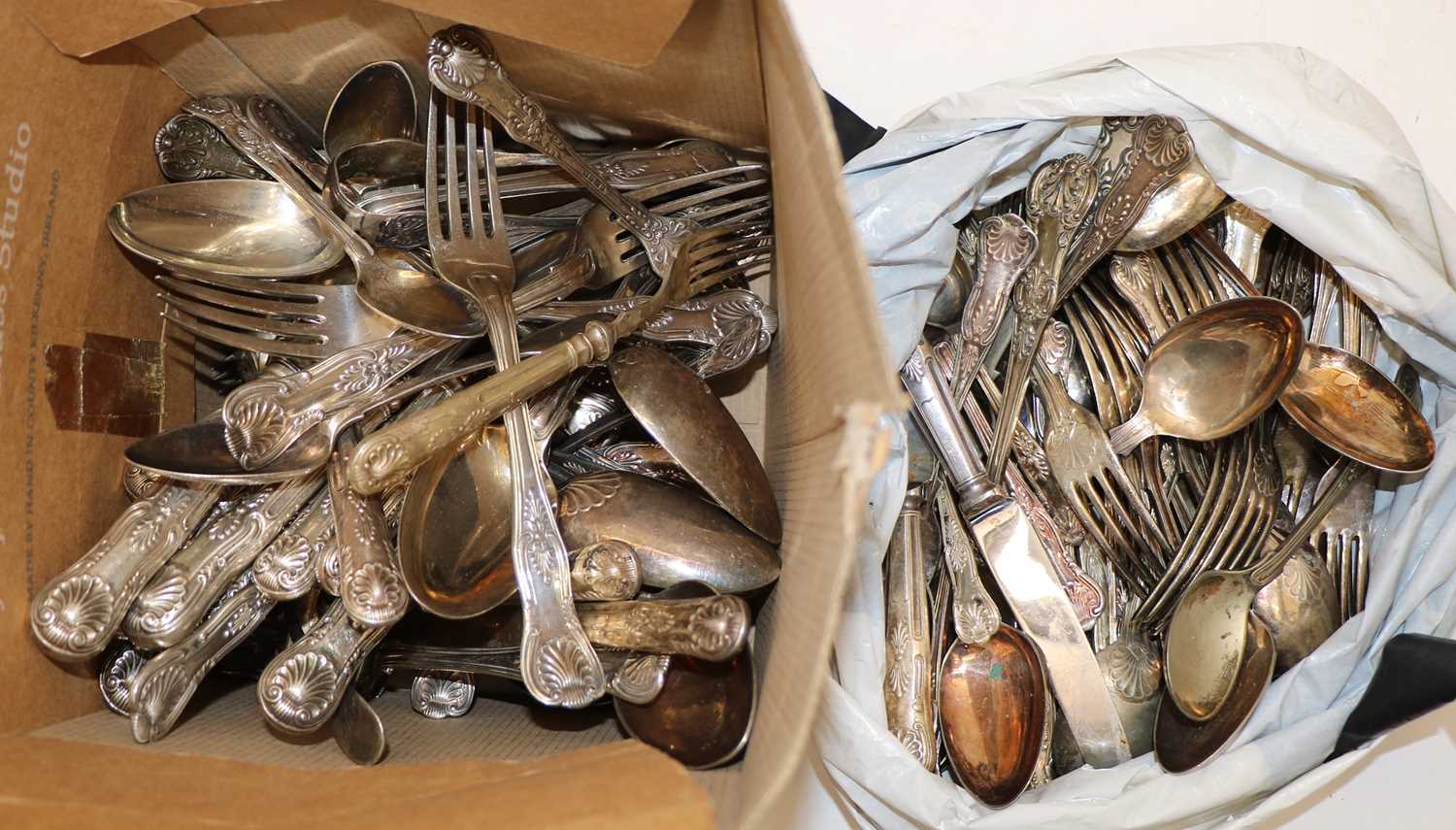 A quantity of various Kings pattern silver cutlery, - Image 3 of 3