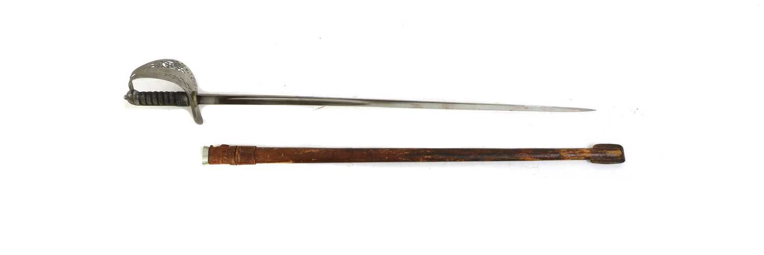 An 1897 pattern infantry officer's sword - Image 2 of 2