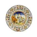 An Italian maiolica charger,