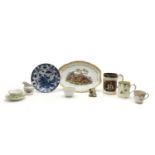 A collection of English and Continental porcelain,