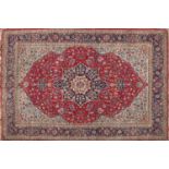 A Kirman carpet,