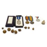 A First World War medal group,