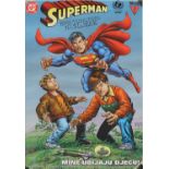 Superman mine awareness poster,