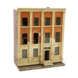 A 19th century wooden doll's house,
