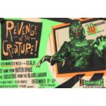 A Retro Double Crown size poster 'Revenge of the Creature',