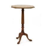 A Continental specimen wood occasional table