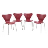 Four 'Series 7' chairs,