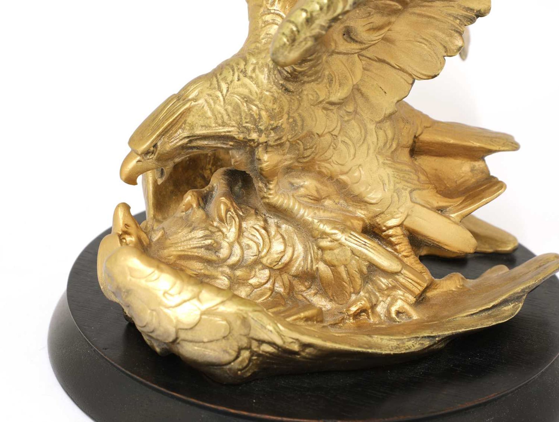 An Austrian gilt-bronze eagle group, - Image 3 of 3