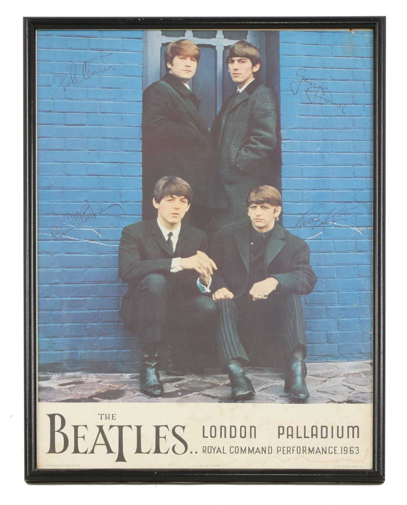 Two Beatles posters, - Bild 2 aus 2