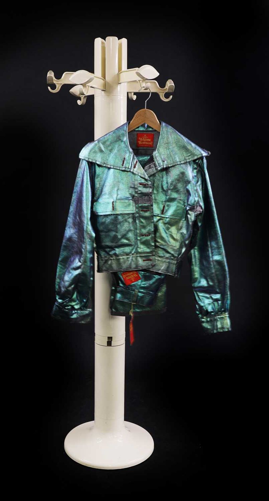 A Vivienne Westwood three-piece lustre denim suit, - Image 3 of 3