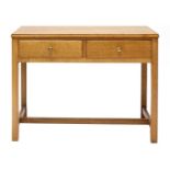 A Gordon Russell Cotswold School oak desk,