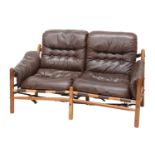 A Swedish 'Ilona' teak sofa,