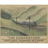 'The Coronation’ streamlined train, 1937,