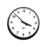 A large illuminated Chloride Gent station clock,