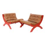 A pair of 'CP1' lounge chairs