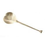 An Arts and Crafts silver seal-top spoon,