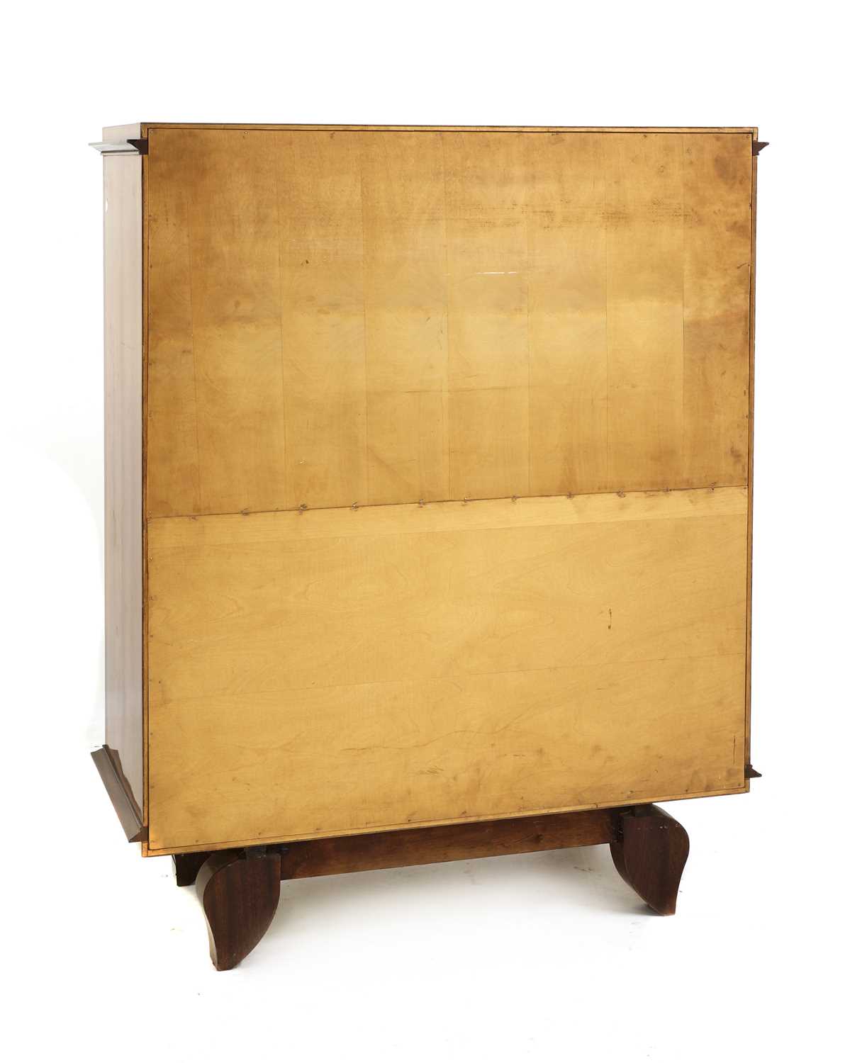 An Art Deco rosewood cocktail cabinet, - Image 2 of 6