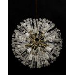 An Austrian Rupert Nikoll 'Dandelion' or Sputnik chandelier,