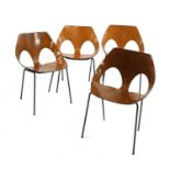 Four 'Jason' chairs,