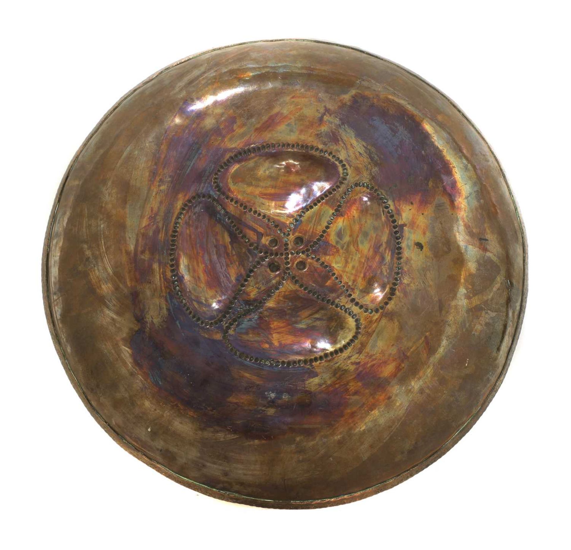 An Arts and Crafts copper dish, - Image 3 of 3