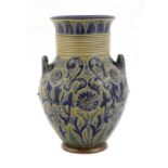 A Doulton Lambeth stoneware vase,