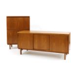 A Swedish teak sideboard,