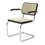 A Thonet 'Cesca' elbow chair,