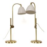 A pair of contemporary Bestlite lamps,