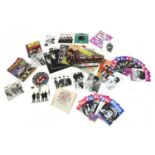 A collection of The Beatles vinyl records and ephemera,