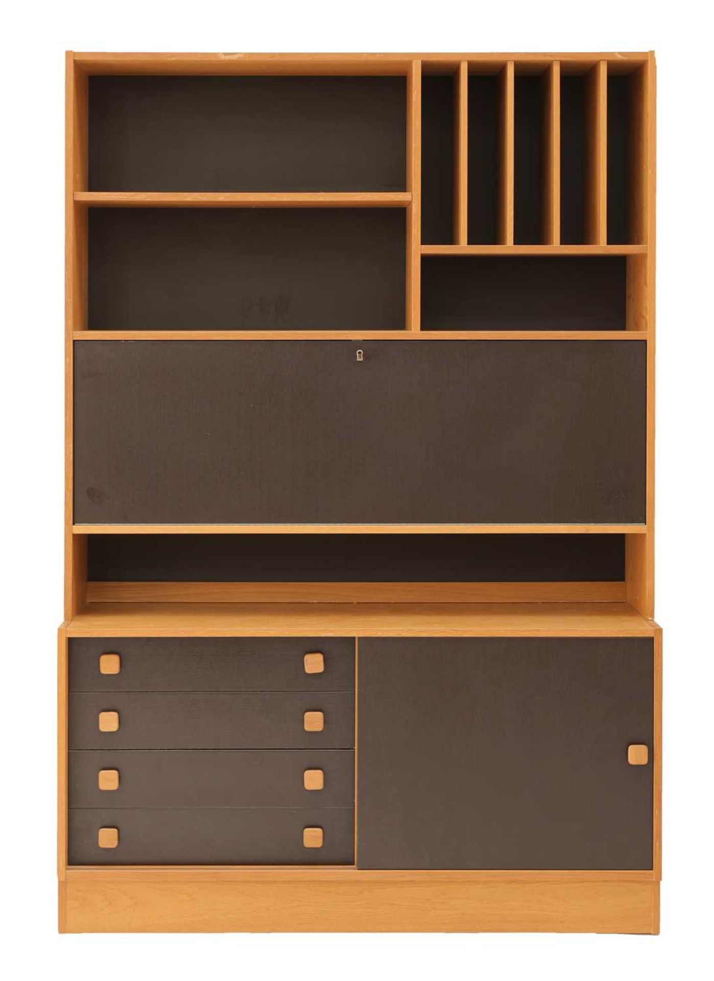 A teak wall cabinet, - Image 2 of 5