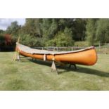 A Canadian cedar strip canoe: 'Betsie',