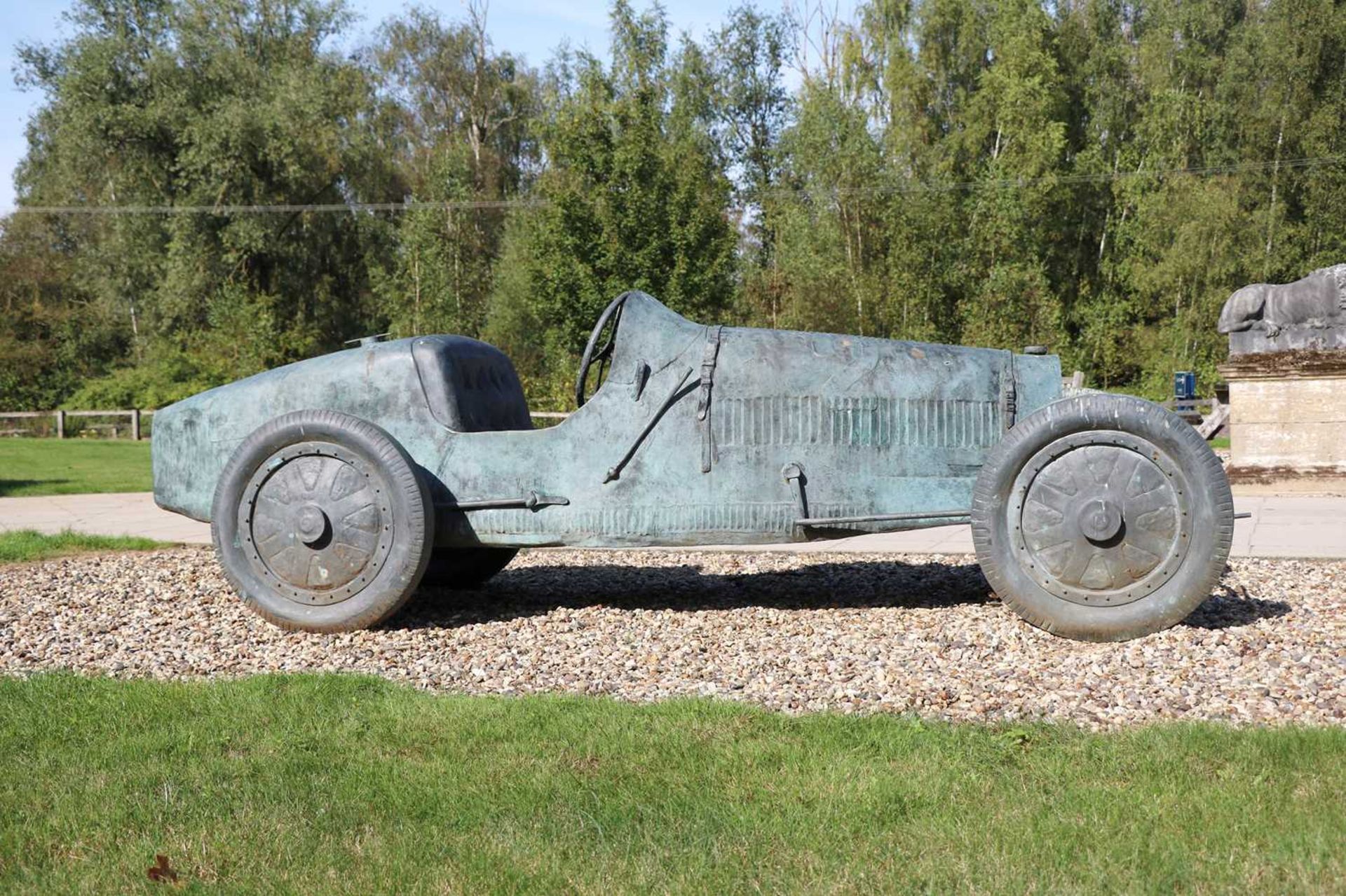 *A Bugatti Type 35 sculpture, - Bild 2 aus 7