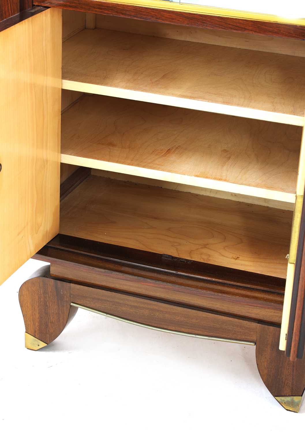 An Art Deco rosewood display cabinet, - Image 3 of 5