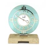 A Dunhill mantel clock,