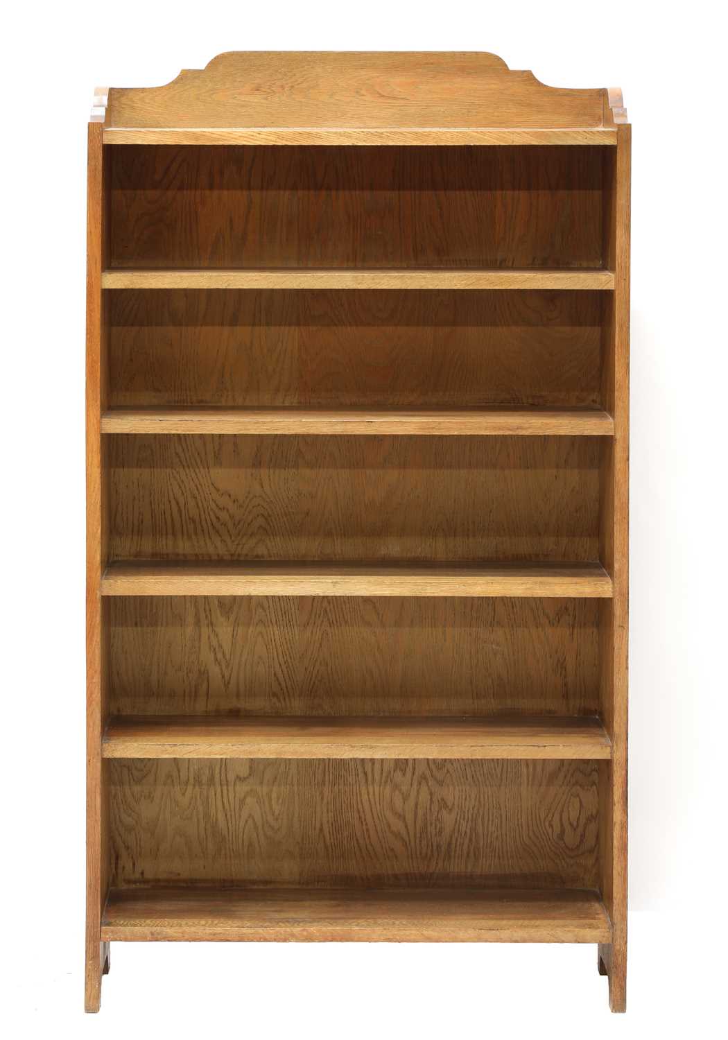 An Arts and Crafts oak bookcase, - Image 2 of 3