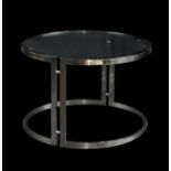 A modern 'Coulsen' circular coffee table,