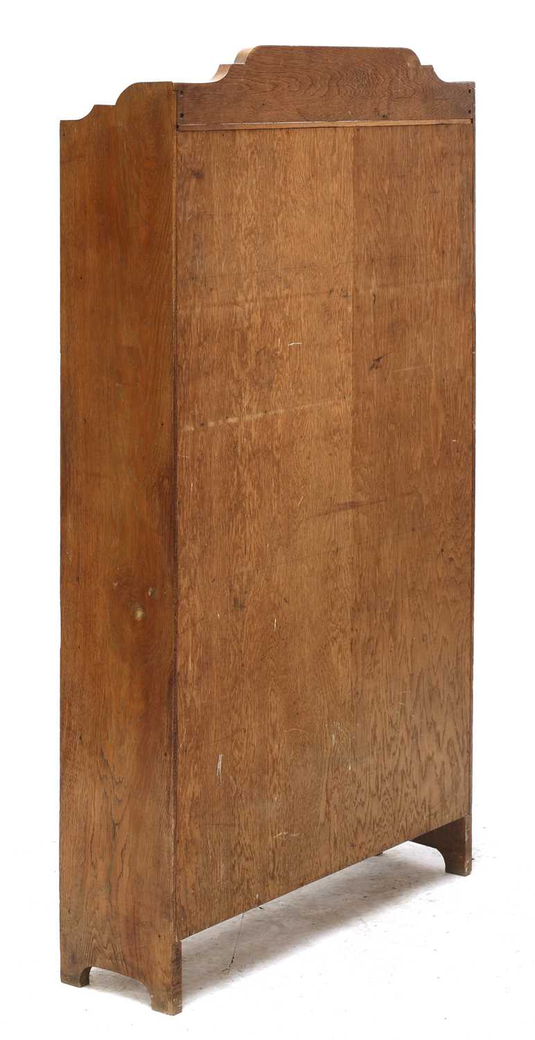 An Arts and Crafts oak bookcase, - Image 3 of 3