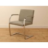 A 'Brno' cantilever armchair,