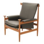 A teak 'Bwana' armchair