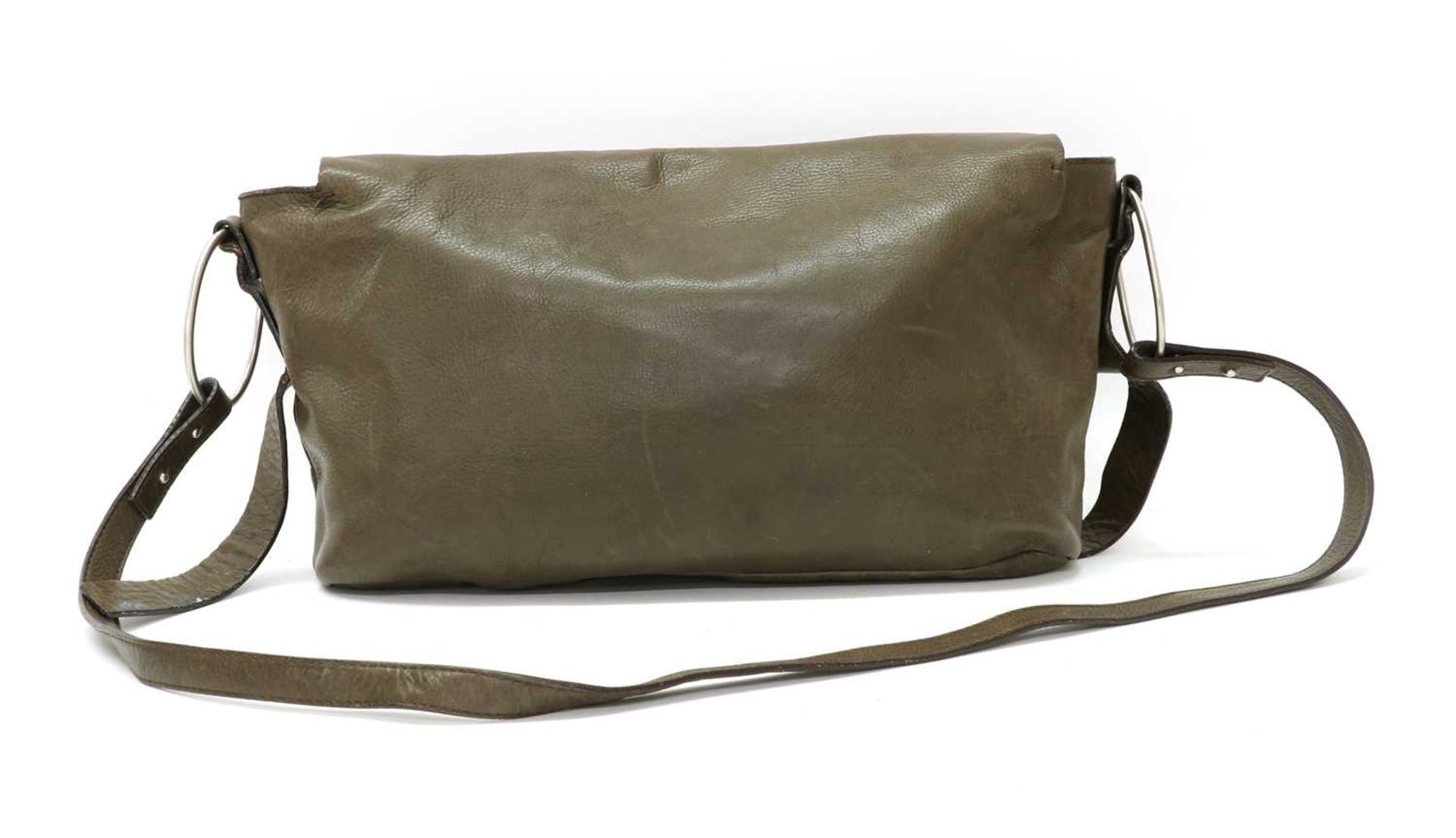 A Sonia Rykiel brown satchel bag, - Bild 2 aus 2