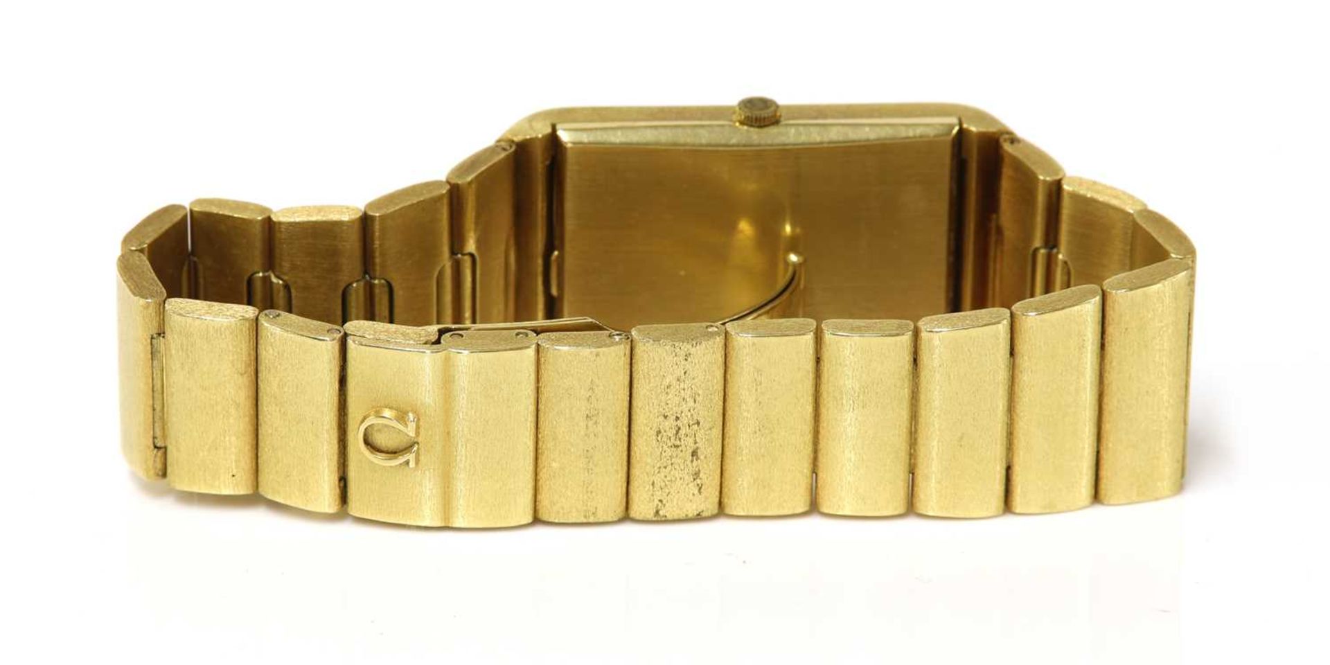 A gentlemen’s 18ct gold Omega ‘Constellation’ automatic bracelet watch, c.1970, - Image 3 of 5
