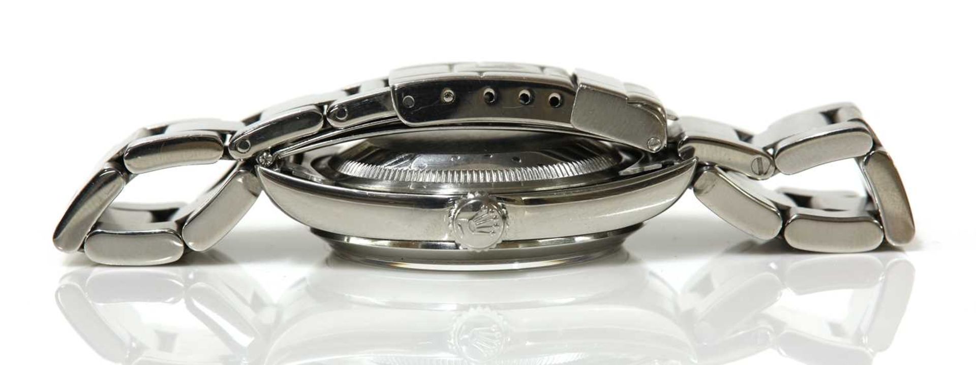 A gentlemen's stainless steel Rolex 'Oyster Perpetual Sea Explorer' automatic bracelet watch, - Image 2 of 15