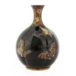 A Japanese cloisonné vase,